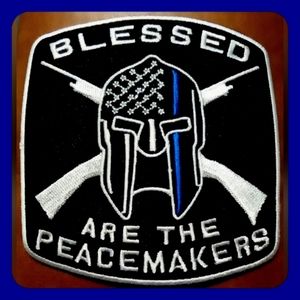 Thin Blue Line Police Patch